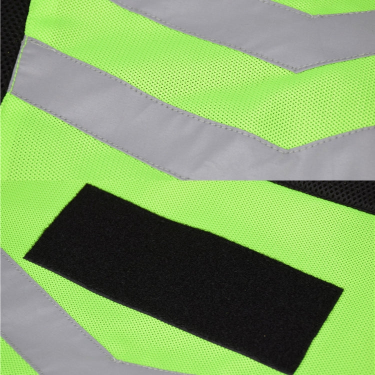 GHOST RACING GR-Y06 Motorcycle Riding Vest Safety Reflective Vest, Size: L(Fluorescent Green) - In Car by GHOST RACING | Online Shopping UK | buy2fix