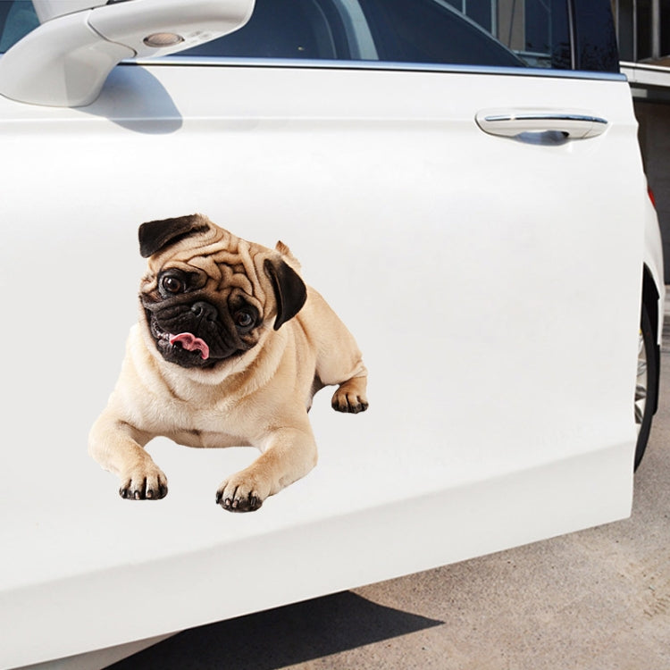 Style 4 Large 3D Simulation Dog Car Stickers Rain-Proof Sunscreen Car Sticker Scratch Shaving Decoration Stickers - In Car by buy2fix | Online Shopping UK | buy2fix