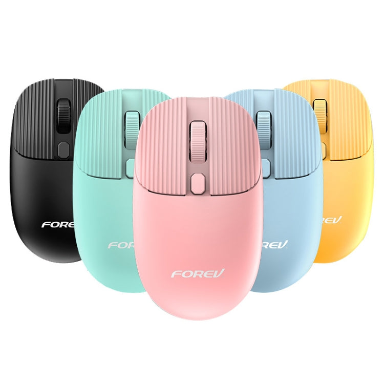 FOREV FV-198 4 Keys 1600 DPI Bluetooth 5.0 Mouse(Pink) - Wireless Mice by FOREV | Online Shopping UK | buy2fix