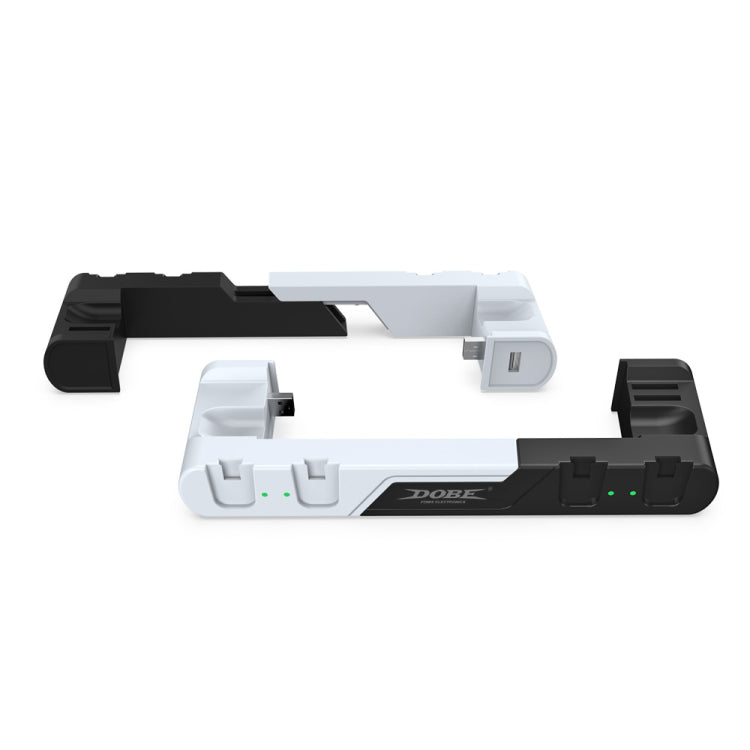 DOBE TNS-0122 4 In 1 Gamepad Charging Dock For Switch OLED(White Black) - Toys & Hobbies by DOBE | Online Shopping UK | buy2fix