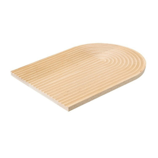 Large Elliptical  Wooden Tray Photography Shooting Props - Camera Accessories by buy2fix | Online Shopping UK | buy2fix