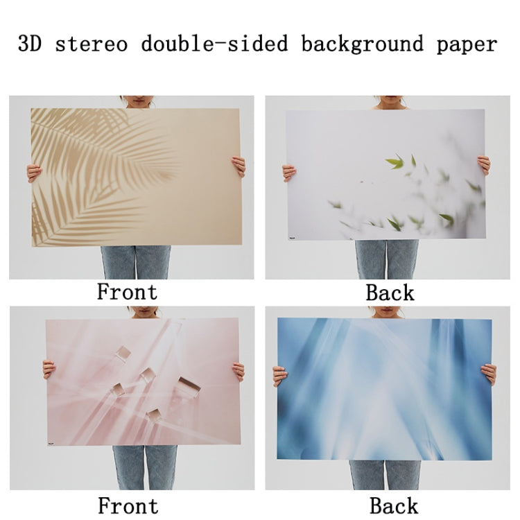 2 PCS 3D Stereo Double-Sided Photography Background Paper(Water Ripple) - Camera Accessories by buy2fix | Online Shopping UK | buy2fix