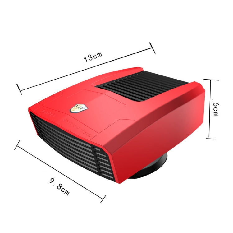 8265 Vehicle-Mounted Cooling And Heating Fan Defogger(24V Yellow) - Heating & Fans by buy2fix | Online Shopping UK | buy2fix