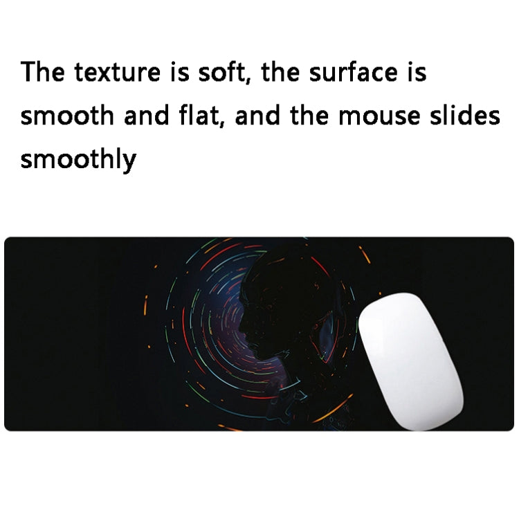 Hand-Painted Fantasy Pattern Mouse Pad, Size: 400 x 900 x 2mm Seaming(3 Dream Landscape) - Mouse Pads by buy2fix | Online Shopping UK | buy2fix