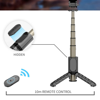 Mini Selfie Stick Integrated Multifunctional Bluetooth Selfie, Specification: Q11 74CM Without Fill Light - Consumer Electronics by buy2fix | Online Shopping UK | buy2fix