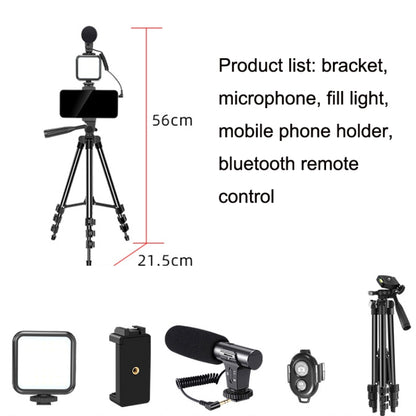 KIT-05LM Live Broadcast Video Shooting LED Light Tripod Kit - Camera Accessories by buy2fix | Online Shopping UK | buy2fix