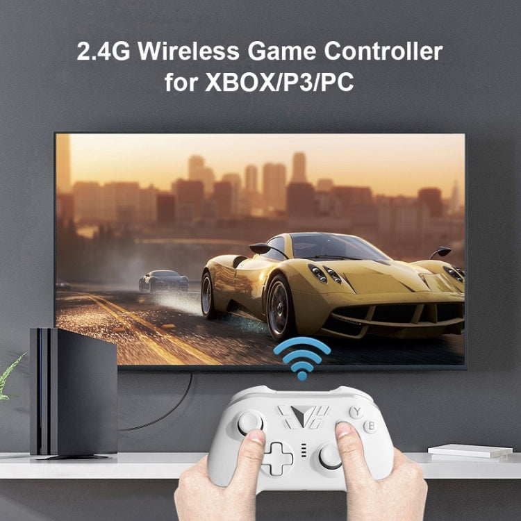 M-1 2.4G Wireless Drive-Free Gamepad For XBOX ONE / PS3 / PC(Black) - Gamepad by buy2fix | Online Shopping UK | buy2fix