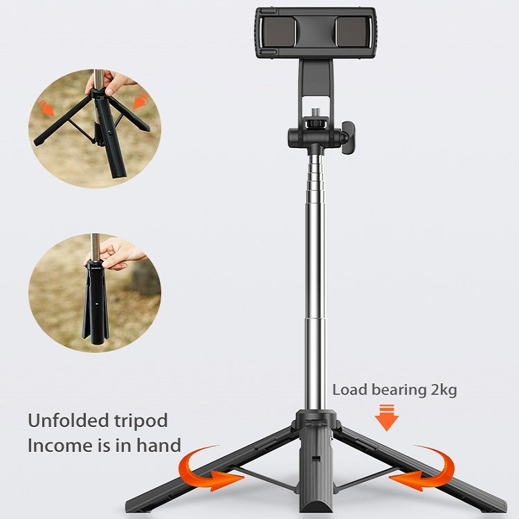 CYKE Folding Telescopic Mobile Phone Broadcast Stand Tripod, Specification: A31-0.8m (Without Light) - Stand by CYKE | Online Shopping UK | buy2fix