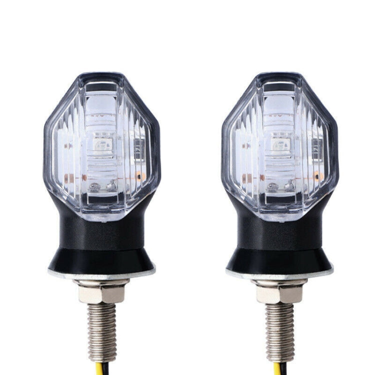 1 Pair Motorcycle Steering Lamp Small Shark LED Highlight(MK-100) - In Car by buy2fix | Online Shopping UK | buy2fix