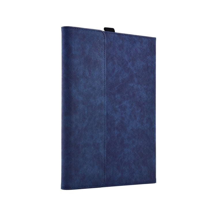 13 inch Leather Tablet Protective Case For Microsoft Surface Pro X, Color: Dark Blue - 13.3 inch by buy2fix | Online Shopping UK | buy2fix