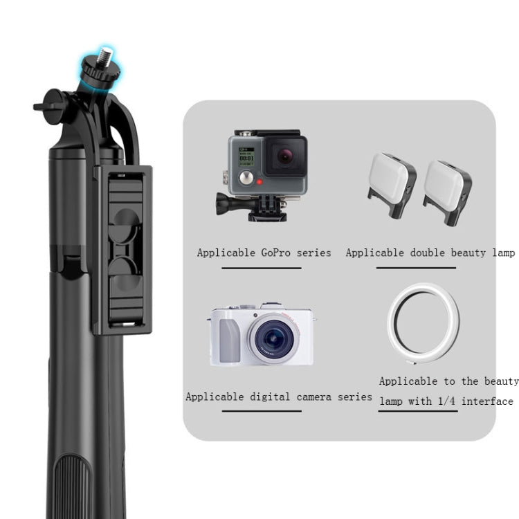 Wireless Bluetooth Selfie Stick Live Telescopic Bracket, Specification: Q05 (Black) - Consumer Electronics by buy2fix | Online Shopping UK | buy2fix