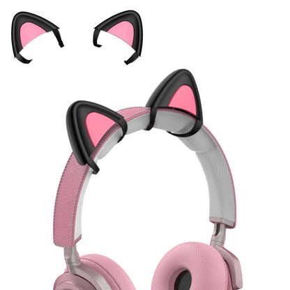 T6 Cute Cat Ear Decoration for Headphones(Black) - Computer & Networking by buy2fix | Online Shopping UK | buy2fix