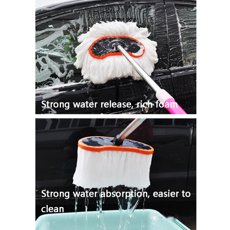 Extended Telescopic Soft Wool Car Washing Mop, Size: 125cm - In Car by buy2fix | Online Shopping UK | buy2fix