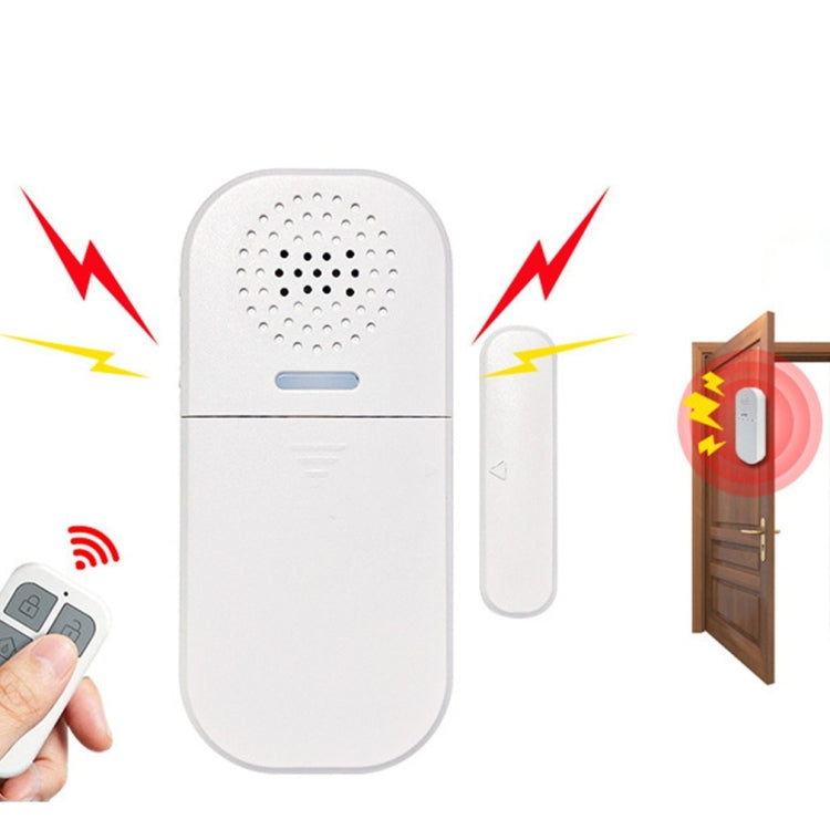 MC-05 130dB Remote Door Magnetic Alarm With Light Reminder - Security by buy2fix | Online Shopping UK | buy2fix