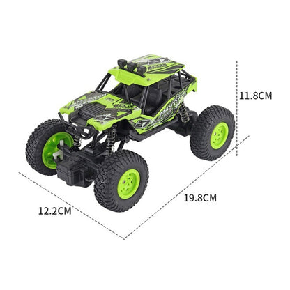 JZRC Alloy Remote Control Off-Road Vehicle Charging Remote Control Car Toy For Children Small Green - RC Cars by JZRC | Online Shopping UK | buy2fix