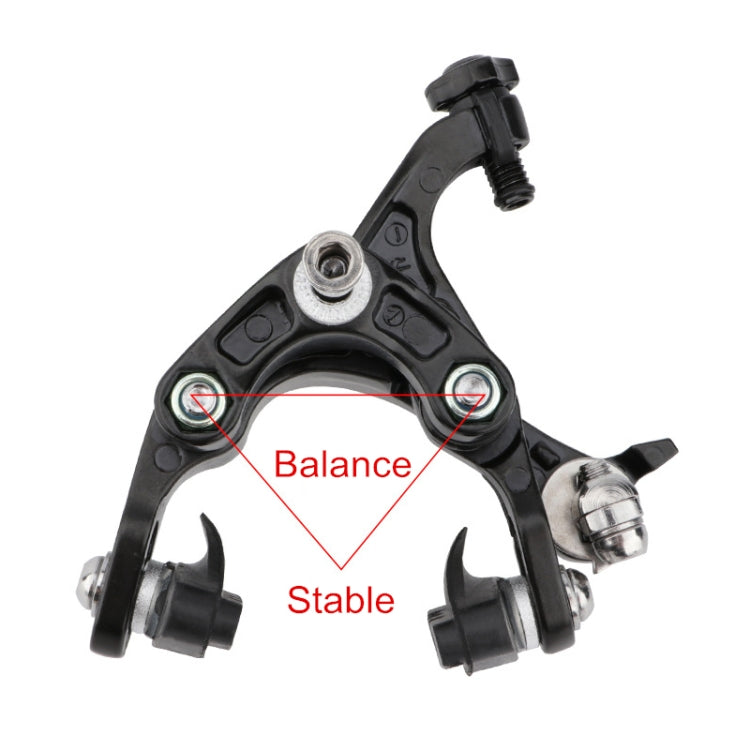 Meroca Bicycle Aluminum Alloy C Brake, Color: Black Single Rear - Bicycle Brake Parts by MEROCA | Online Shopping UK | buy2fix