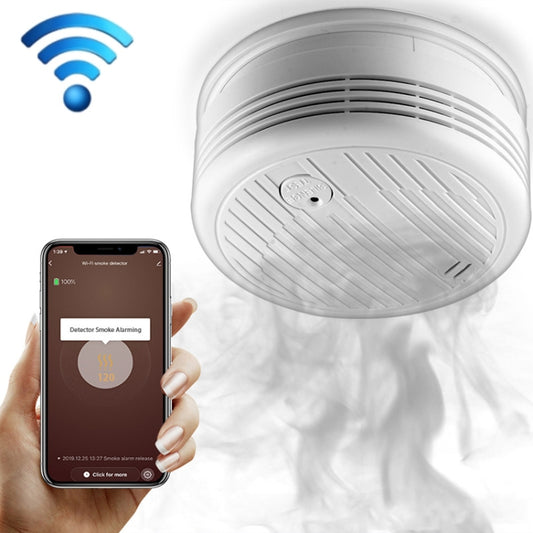 TY-SMK-07 Smart Home WiFi Smoke Detector - Security by buy2fix | Online Shopping UK | buy2fix