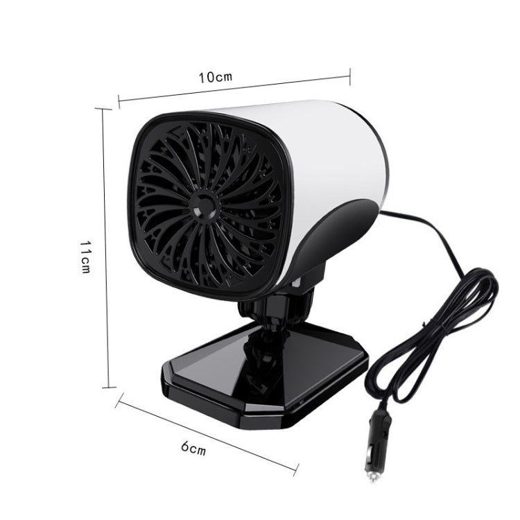 12V Portable Car Heater Defroster(White) - Heating & Fans by buy2fix | Online Shopping UK | buy2fix
