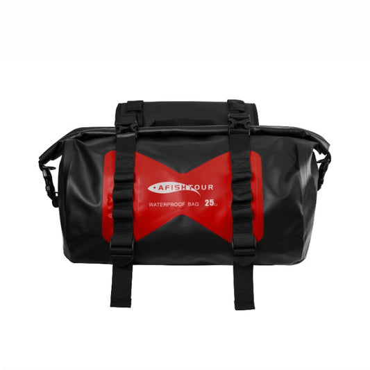 AFISHTOUR FM2021 Large Capacity Waterproof Motorcycle Rear Seat Bag, Color: Red - In Car by AFISHTOUR | Online Shopping UK | buy2fix