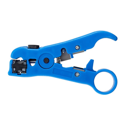 Electrician Multifunctional Coaxial Cable Stripper(Blue PE Bag) - Lan Cable and Tools by buy2fix | Online Shopping UK | buy2fix