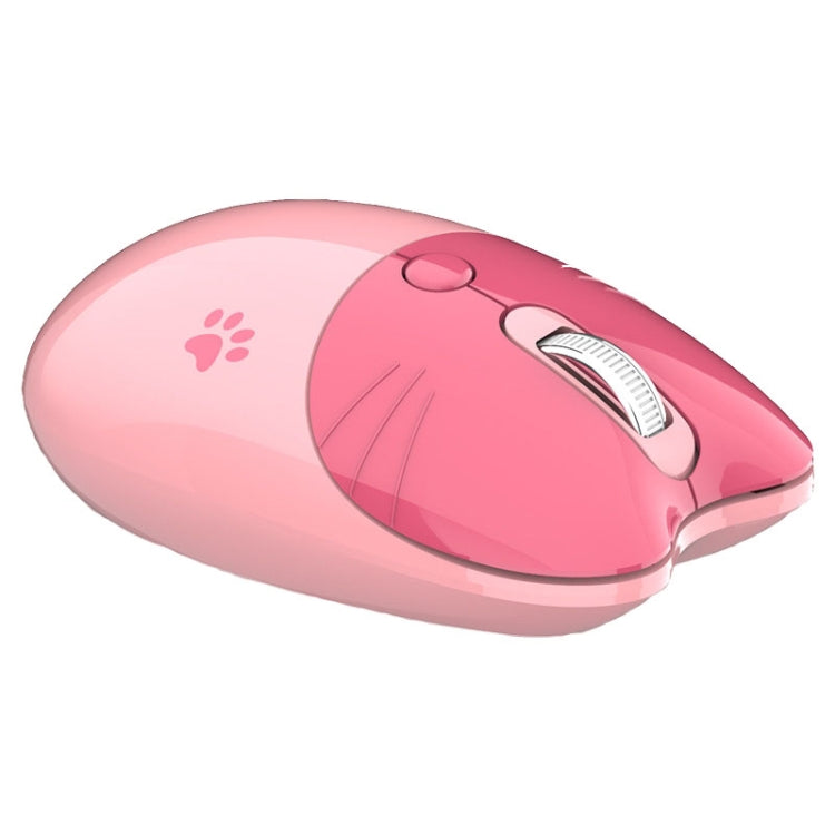 M3 3 Keys Cute Silent Laptop Wireless Mouse, Spec: Bluetooth Wireless Version (Pink) - Wireless Mice by buy2fix | Online Shopping UK | buy2fix