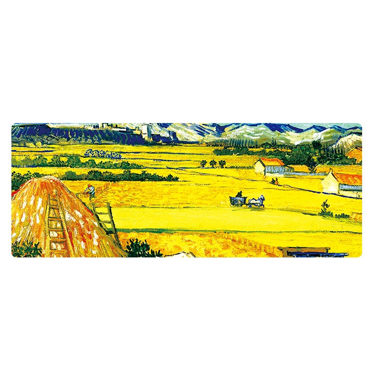 300x800x4mm Locked Am002 Large Oil Painting Desk Rubber Mouse Pad(Wheat Field) - Mouse Pads by buy2fix | Online Shopping UK | buy2fix