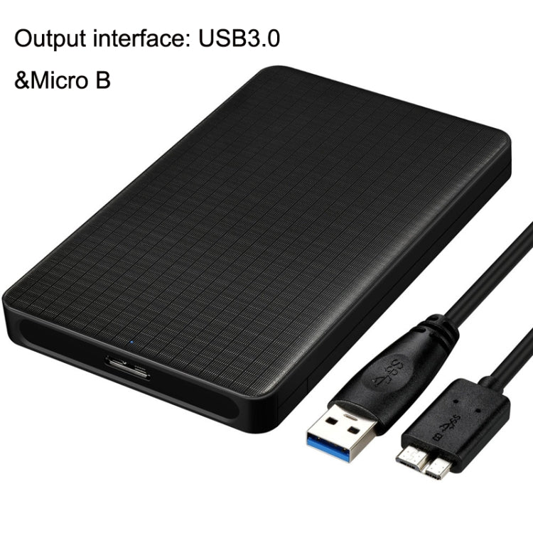 E39 2.5 Inch USB3.0 SATA Mobile Hard Disk Box(Black) - HDD Enclosure by buy2fix | Online Shopping UK | buy2fix