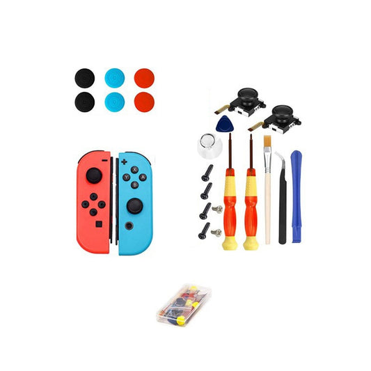 Joy-Con 3D Joystick Repair Screwdriver Set Gamepads Disassembly Tool For Nintendo Switch, Series: 22 In 1 - Repair & Spare Parts by buy2fix | Online Shopping UK | buy2fix