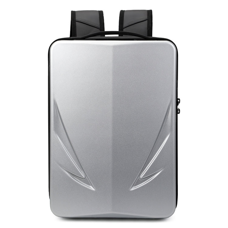 PC Hard Shell Computer Bag Gaming Backpack For Men, Color: Double-layer Silver - Backpack by buy2fix | Online Shopping UK | buy2fix