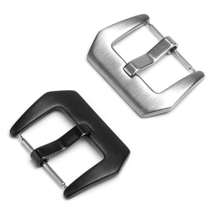 3 PCS Stainless Steel Brushed Pin Buckle Watch Accessories, Color: 20mm Steel Color - Watch Accessories & Parts by buy2fix | Online Shopping UK | buy2fix