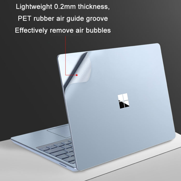 JRC 4 in 1 Top Cover Film + Full Support Film + Bottom Cover Film + Touch Film for Surface Laptop Go 12.4(Bright Platinum) - Computer & Networking by JRC | Online Shopping UK | buy2fix