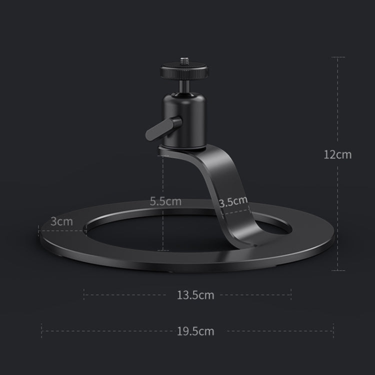 SSKY L28 Desktop Metal Projector Stand For Xiaomi(Black) - Consumer Electronics by SSKY | Online Shopping UK | buy2fix