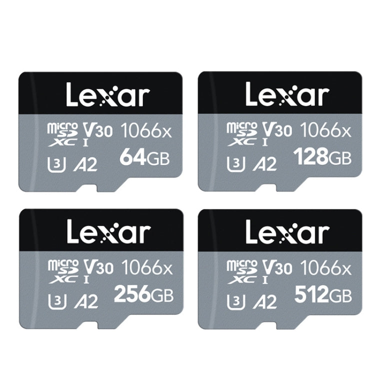 Lexar LKSTF1066X High-Speed TF Card Motion Camera Surveillance Recorder Memory Card, Capacity: 64GB - Micro SD Card by Lexar | Online Shopping UK | buy2fix