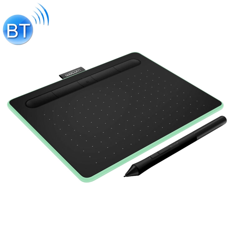 Wacom Bluetooth Pen Tablet USB Digital Drawing Board(Mint Green) - Consumer Electronics by Wacom | Online Shopping UK | buy2fix