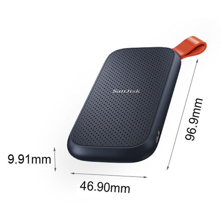 SanDisk E30 High Speed Compact USB3.2 Mobile SSD Solid State Drive, Capacity: 2TB - External Solid State Drives by SanDisk | Online Shopping UK | buy2fix