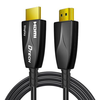 DTECH HDMI 2.0 Version Fiber Optical Line 4K 60Hz Large Screen TV Engineering Wiring, Length: 90m - Cable by DTECH | Online Shopping UK | buy2fix