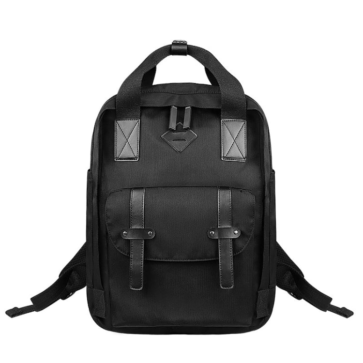 SJ05 Multifunctional Waterproof Laptop Bag, Size: 13 inch-15.6 inch(Mysterious Black) - Backpack by buy2fix | Online Shopping UK | buy2fix