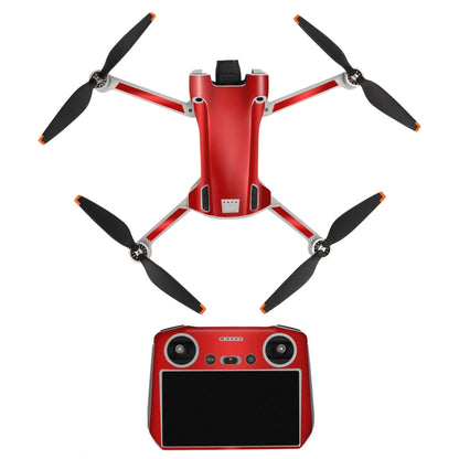 Sunnylife Drone+Remote Control Protective Sticker For DJI Mini 3 Pro RC Version(Aurora Red) - Other by Sunnylife | Online Shopping UK | buy2fix