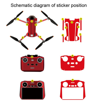 Sunnylife Drone+Remote Control Protective Sticker For DJI Mini 3 Pro RC Version( Skateboard) - DJI & GoPro Accessories by Sunnylife | Online Shopping UK | buy2fix