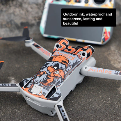 Sunnylife Drone+Remote Control Protective Sticker For DJI Mini 3 Pro RC Version(Rhythm Graffiti) - DJI & GoPro Accessories by Sunnylife | Online Shopping UK | buy2fix