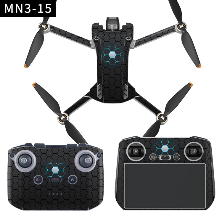 Flat Style Waterproof Anti-Scratch Sticker For DJI Mini 3 Pro RC-N1 Ordinary Version(Mn3-15) - Stickers by buy2fix | Online Shopping UK | buy2fix