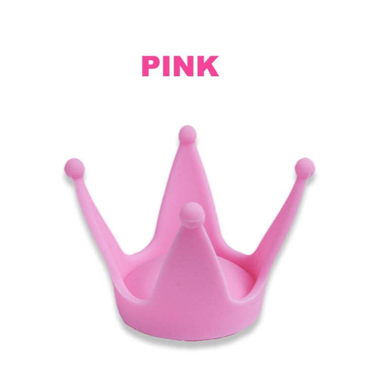 2PCS Motorcycle Crown Sucker Helmet Decoration(Light Pink) - In Car by buy2fix | Online Shopping UK | buy2fix