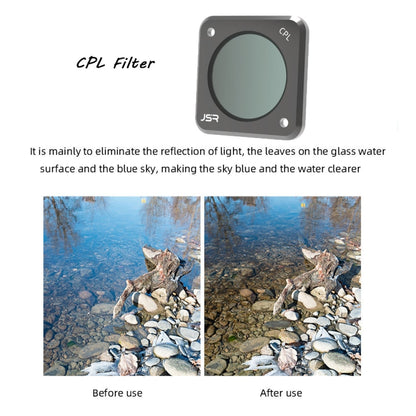 JSR   Action Camera Filters for DJI Action 2,Style:  ND32PL - DJI & GoPro Accessories by JSR | Online Shopping UK | buy2fix