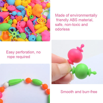 About 550pcs/box Beads Children Educational Toys DIY Handmade Beads(Boxed Red) - DIY Developmental Toys by buy2fix | Online Shopping UK | buy2fix