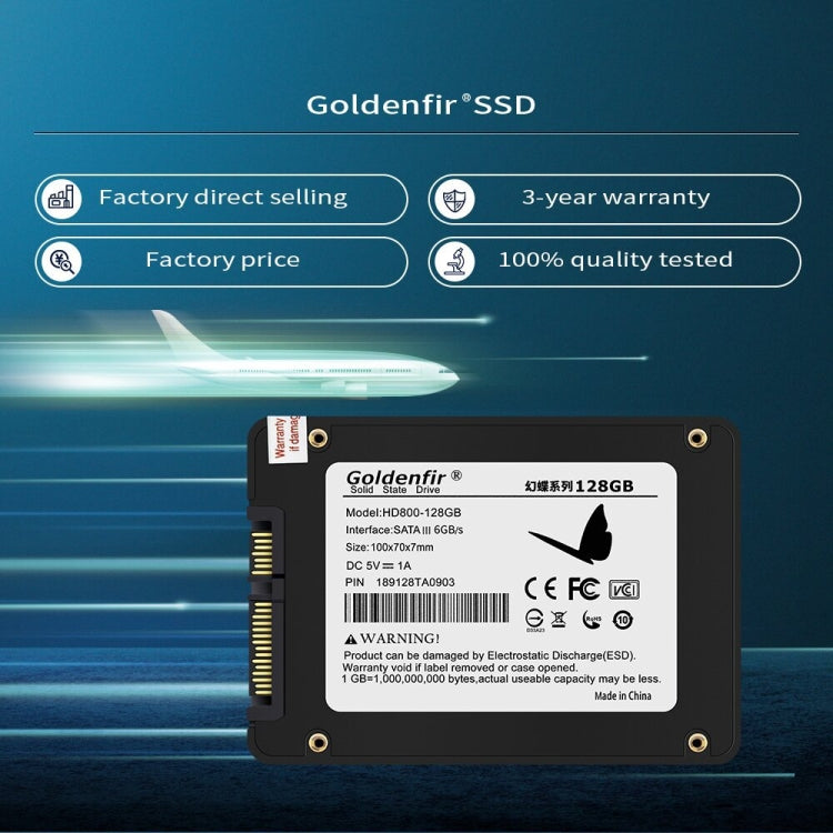 Goldenfir T650 Computer Solid State Drive, Flash Architecture: TLC, Capacity: 360GB - External Solid State Drives by Goldenfir | Online Shopping UK | buy2fix