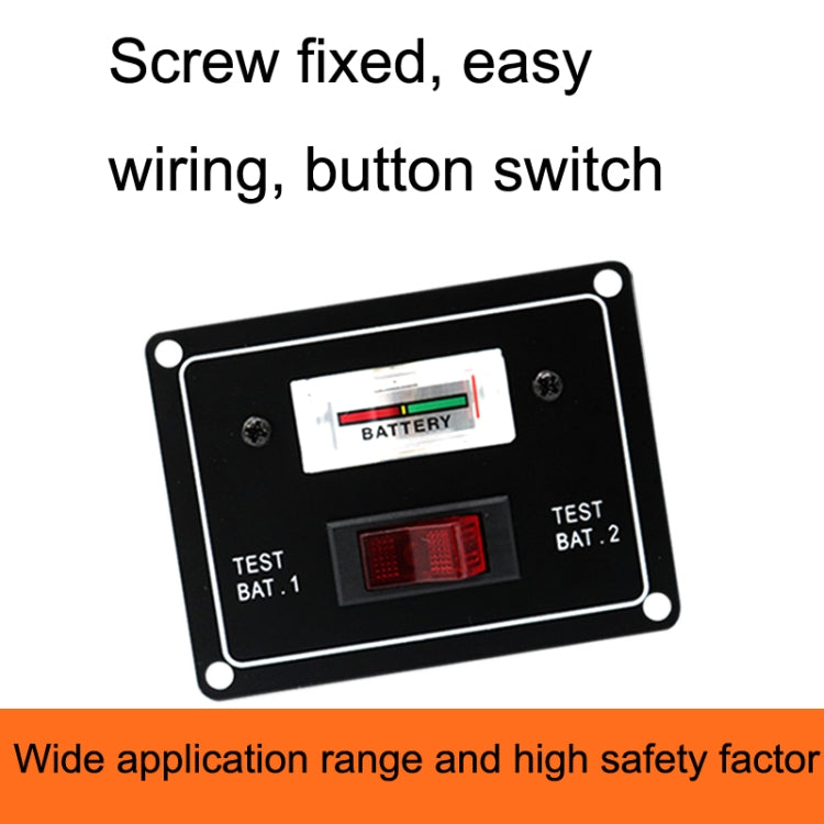 AOS3044 Marine Dual Battery Tester Pointer Voltmeter - Consumer Electronics by buy2fix | Online Shopping UK | buy2fix