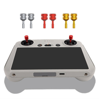 1 Pair Sunnylife MM3-YG393 For DJI Mini3 Pro DJI RC With Screen Remote Control Thumb Rocker(Titanium) - Other by Sunnylife | Online Shopping UK | buy2fix