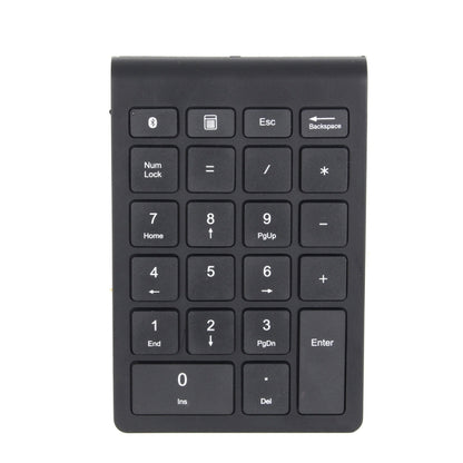 BT304 22 Keys Laptop Mini Wireless Keyboard, Spec: Bluetooth (Black) - Wireless Keyboard by buy2fix | Online Shopping UK | buy2fix