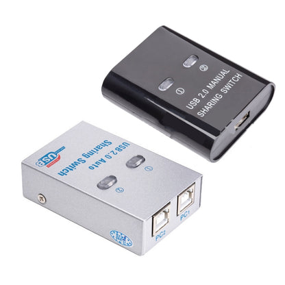 SW68 2 In 1 Switcher USB Automatic Print Sharer, Color: Black - USB 2.0 HUB by buy2fix | Online Shopping UK | buy2fix