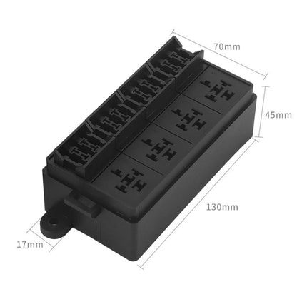 TF008-10 24V 4Pin Relay Car RV Radiography Sound Modified Electromagnetic Insurance Box - In Car by buy2fix | Online Shopping UK | buy2fix